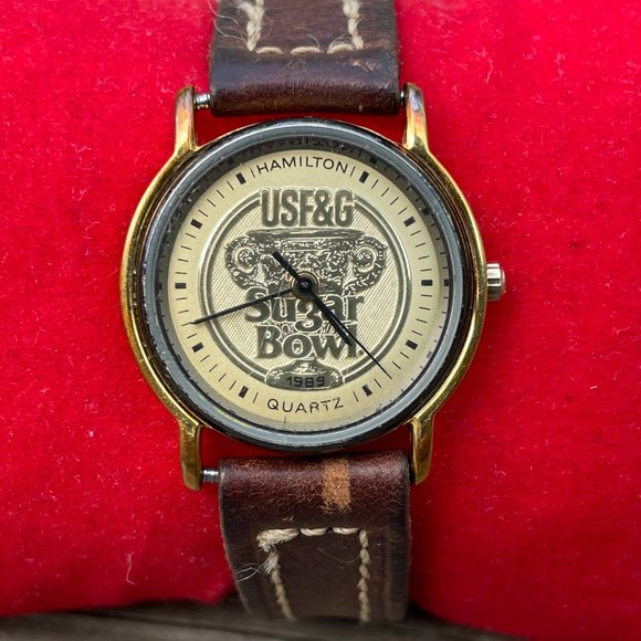 Hamilton Accessories Hamilton Wristwatch Rare Vintage Sugar Bowl 989